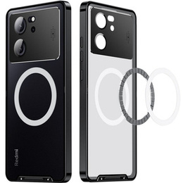 Захисний чохол для камери Xiaomi 13T / 13T Pro, CamShield MagSafe, прозорий / чорний