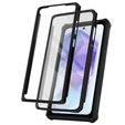 Чохол для Samsung Galaxy A55, ERBORD Rugged Case, чорний (Дві рамки)