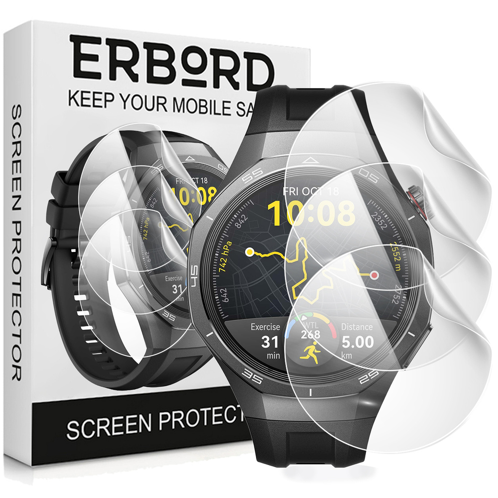 Гідрогелева плівка ERBORD для Huawei Watch GT 5 Pro 46mm