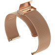 Универсальный миланский браслет 18 мм, розовый rose gold