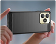 Чехол до Realme C51, Carbon, чёрный