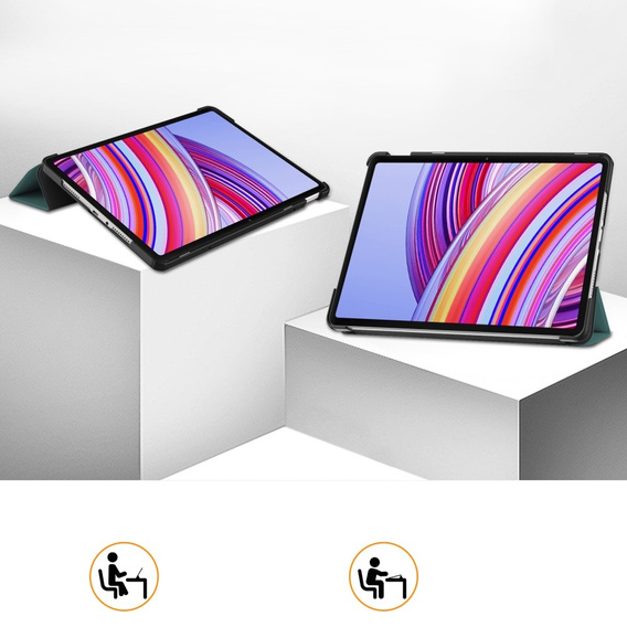 Чехол для Xiaomi Redmi Pad Pro / Xiaomi Poco Pad, Smartcase, зелёный