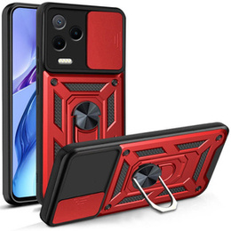 Чехол NOX Camera Slide Infinix Note 12 2023, CamShield Slide, красный