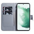 Откидной чехол для Samsung Galaxy A14 4G/5G, Wallet, Sakura, синий