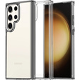 Чехол до Samsung Galaxy S23 Ultra, Fusion Hybrid, прозрачный