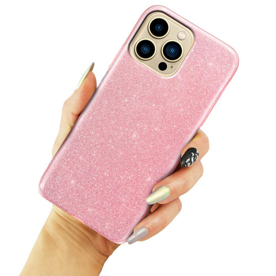 Чехол Glitter Case до iPhone 13 Pro Max, Pink