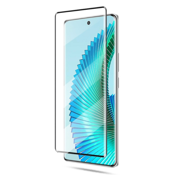 Загартоване скло Mocolo Full Glue для Honor Magic 6 Lite 5G, чорна рамка
