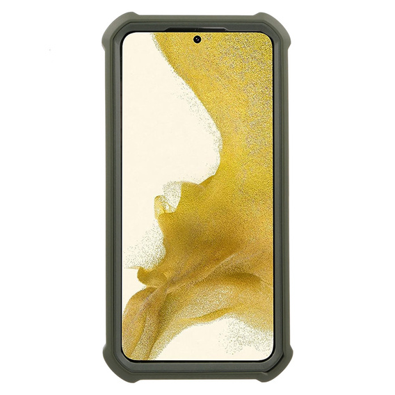 Броньований чохол для Samsung Galaxy S22, Dexnor Full Body, зелений