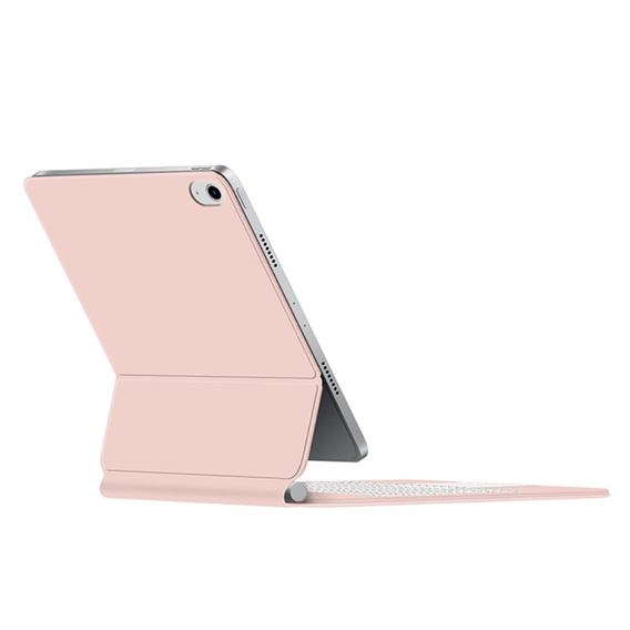 Чехол-клавиатура для iPad 10.9" 2022 (10 gen.) / iPad 11" 2025 A16 (11 gen.), Magnetic Keyboard Touchpad, розовый