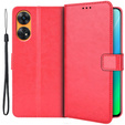 Чохол-книжка для Oppo Reno8 T, Wallet, червоний