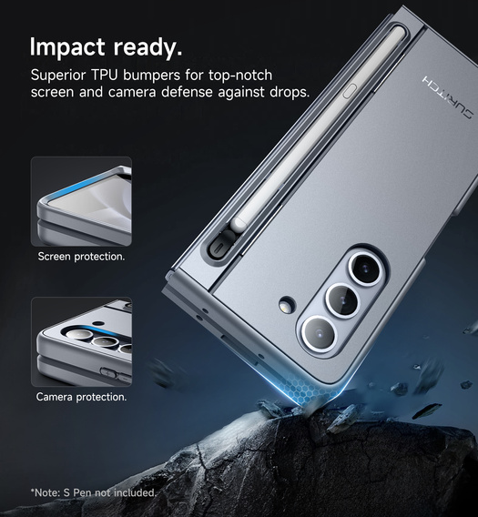 Чехол Suritch Full Body с подставкой и держателем для стилуса для Samsung Galaxy Z Fold5