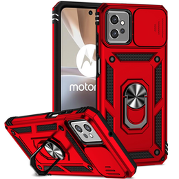 Чехол NOX Camera Slide Motorola Moto G32, CamShield Slide, красный