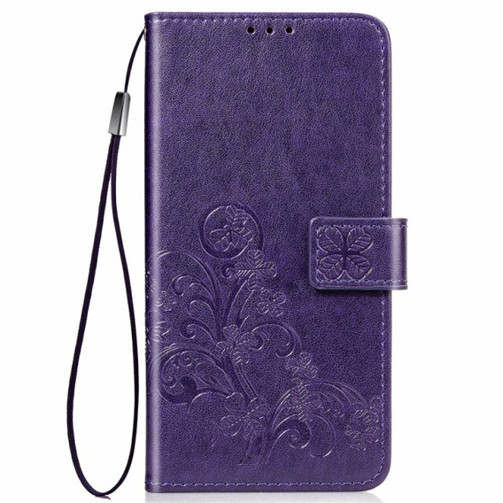Чехол Wallet до Motorola Moto G31 / G41, Clover, Purple