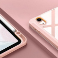 Чехол для iPad 10.9" 2022 (10 gen.), Smartcase Hybrid, с местом для стилуса, Marble розовый