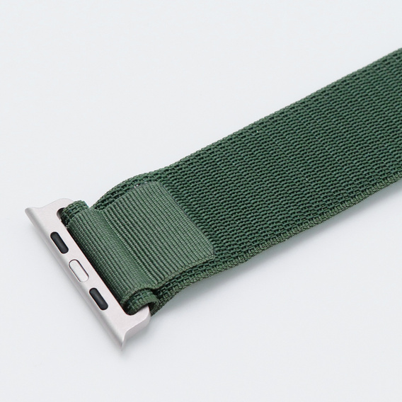 Нейлоновий ремінець для Apple Watch 1/2/3/4/5/6/7/8/SE/ULTRA 42/44/45/49 мм, зелений
