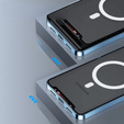 Защитный чехол для камеры Samsung Galaxy Note 10+ Plus, CamShield MagSafe, прозрачный / синий