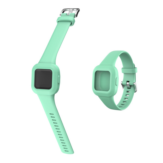 Силиконовый ремешок для Garmin Vivofit jr 3, зелёная