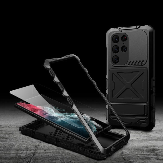 Бронированный чехол для Samsung Galaxy S23 Ultra, R-JUST, чёрный