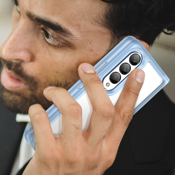 Чохол ERBORD для Samsung Galaxy Z Fold 4 5G, Hybrid Case, Baby Blue