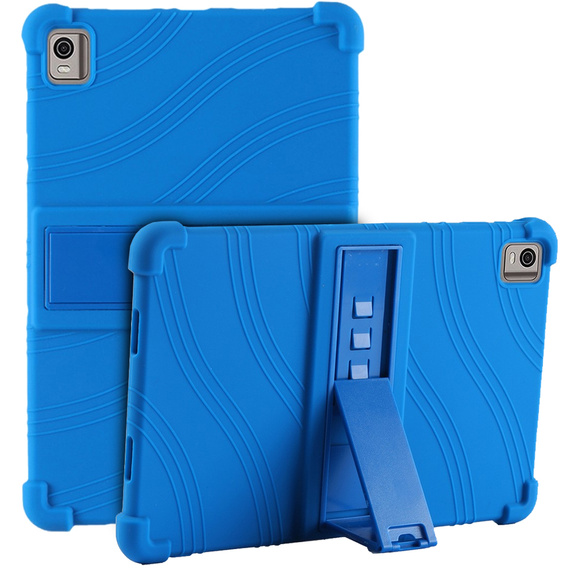 Силиконовый чехол для Nokia T21, Impact, бронированный, синий