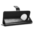 Откидной чехол для Oppo Reno 12FS / 12F, Crazy Horse Wallet, чёрный