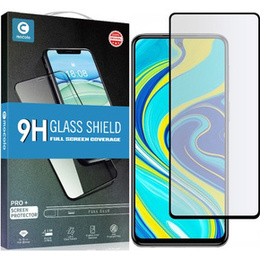 Загартоване скло Mocolo Full Glue для Xiaomi Redmi Note 9S / 9 Pro / 9 Pro Max, чорна рамка