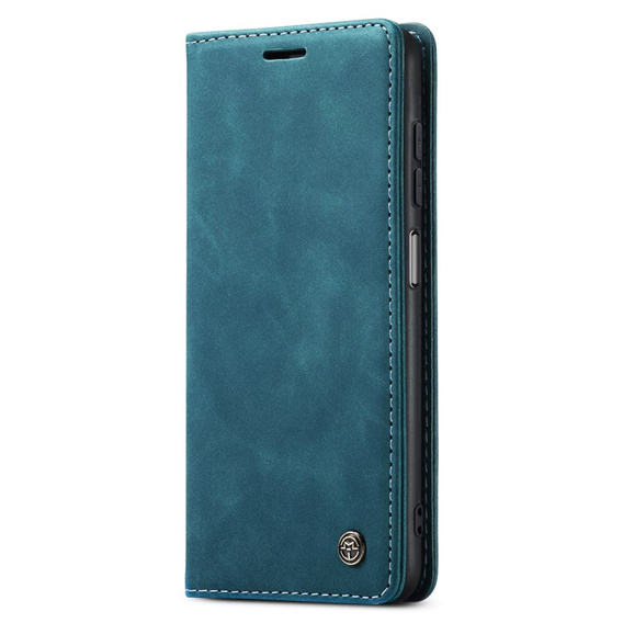 Чехол CASEME для Samsung Galaxy M33 5G, Leather Wallet Case, синий