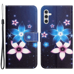 Чохол-книжка для Samsung Galaxy M15 5G, Wallet, Blue Flower