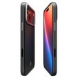 Чохол Spigen Enzo Aramid MagSafe для iPhone 17 Pro Max, карбоновий чорний / сріблястий