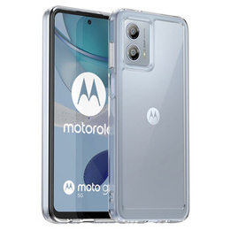 Чoхол до Motorola Moto G53 5G, Fusion Hybrid, прозорий