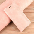 Откидной чехол для Oppo Reno 12 Pro, Card Slot, розовый