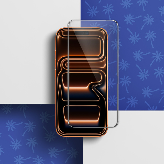 Закаленное стекло Diamond Palm для iPhone 17 Pro / 17 / 16 Pro