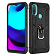 Броньований Чoхол до Motorola Moto E20/E30/E40, Nox Case Ring, чорний