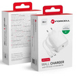 Forcell Зарядное устройство USB-C 3A 45W PD QC 4.0 - White