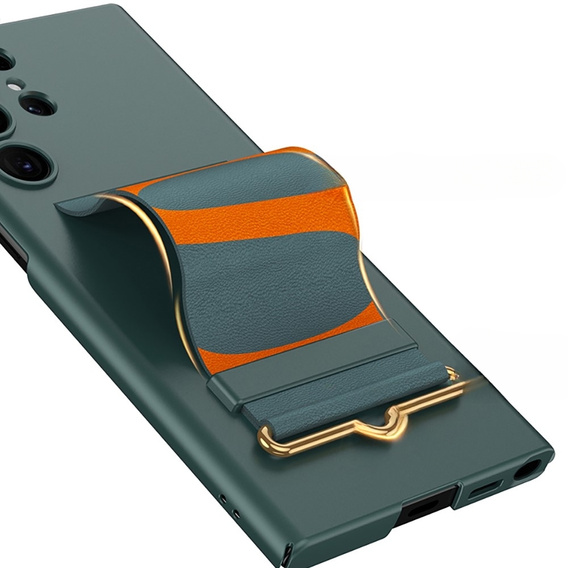 Чoхол до Samsung Galaxy S23 Ultra, GKK Strap Case, зелений