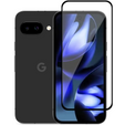 Закаленное стекло 3D для Google Pixel 9A, чёрная рама