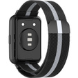 Браслет  MilaneseBand для Huawei Watch Fit 2 - Black / Grey