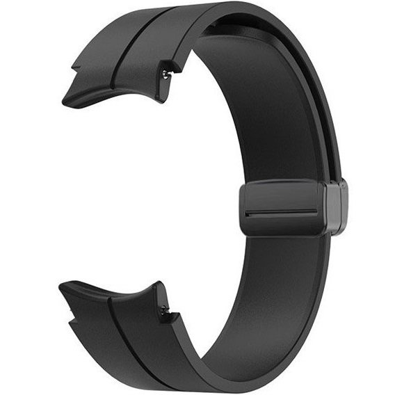 Силіконовий ремінець для Fitbit Inspire 3, Red Samsung Galaxy Watch 4 / 5 40/42/44/46/45MM PRO, Black