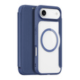 Чохол Dux Ducis для iPhone Air, Skin X Pro, з клапаном, для MagSafe, темно-синій