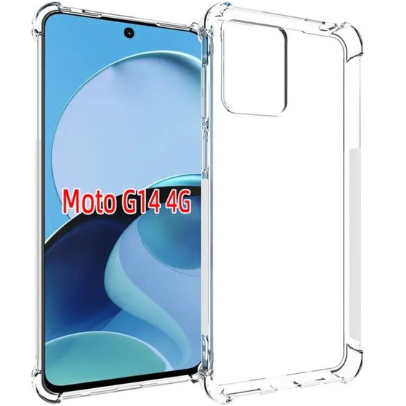 Чoхол до Motorola Moto G14, Dropproof, прозорий
