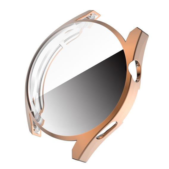 Etui z wbudowanym szkłem do Huawei Watch GT 3 42mm - Rose Gold