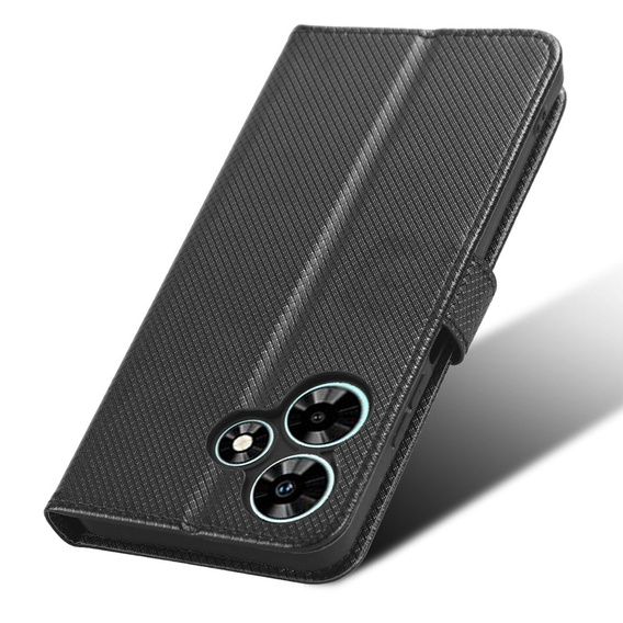 Чохол-книжка для Infinix Hot 30, Wallet Smart Magnet, чорний