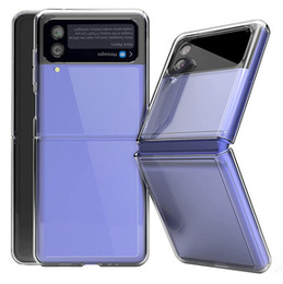 Чохол Rubberized Hard PC Shell для Samsung Galaxy Z Flip3 5G, Transparent