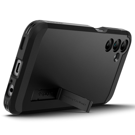 Чoхол Spigen до Samsung Galaxy S23 FE, Tough Armor, чорний