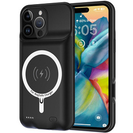 Чехол с батареей 7000mAh до iPhone 13 Pro Max, чёрный