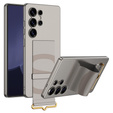 Чехол до Samsung Galaxy S25 Ultra, GKK Strap Case, титановый серый