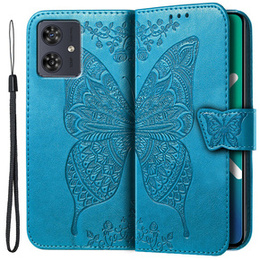 Чохол-книжка для Motorola Moto G54 5G, Butterfly, м'яти