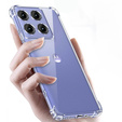 Чехол до Motorola Edge 60 / 60 Fusion, Dropproof, прозрачный
