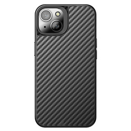 Чохол для iPhone 14 Plus, Carbon Kevlar