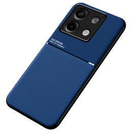Чехол для Xiaomi Redmi Note 13 5G, с магнитной накладкой, синий